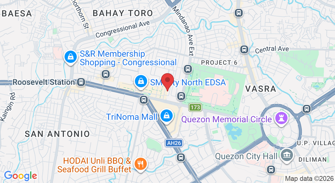 North Avenue corner EDSA, SM North, Quezon City, 1105 Metro Manila, Philippines