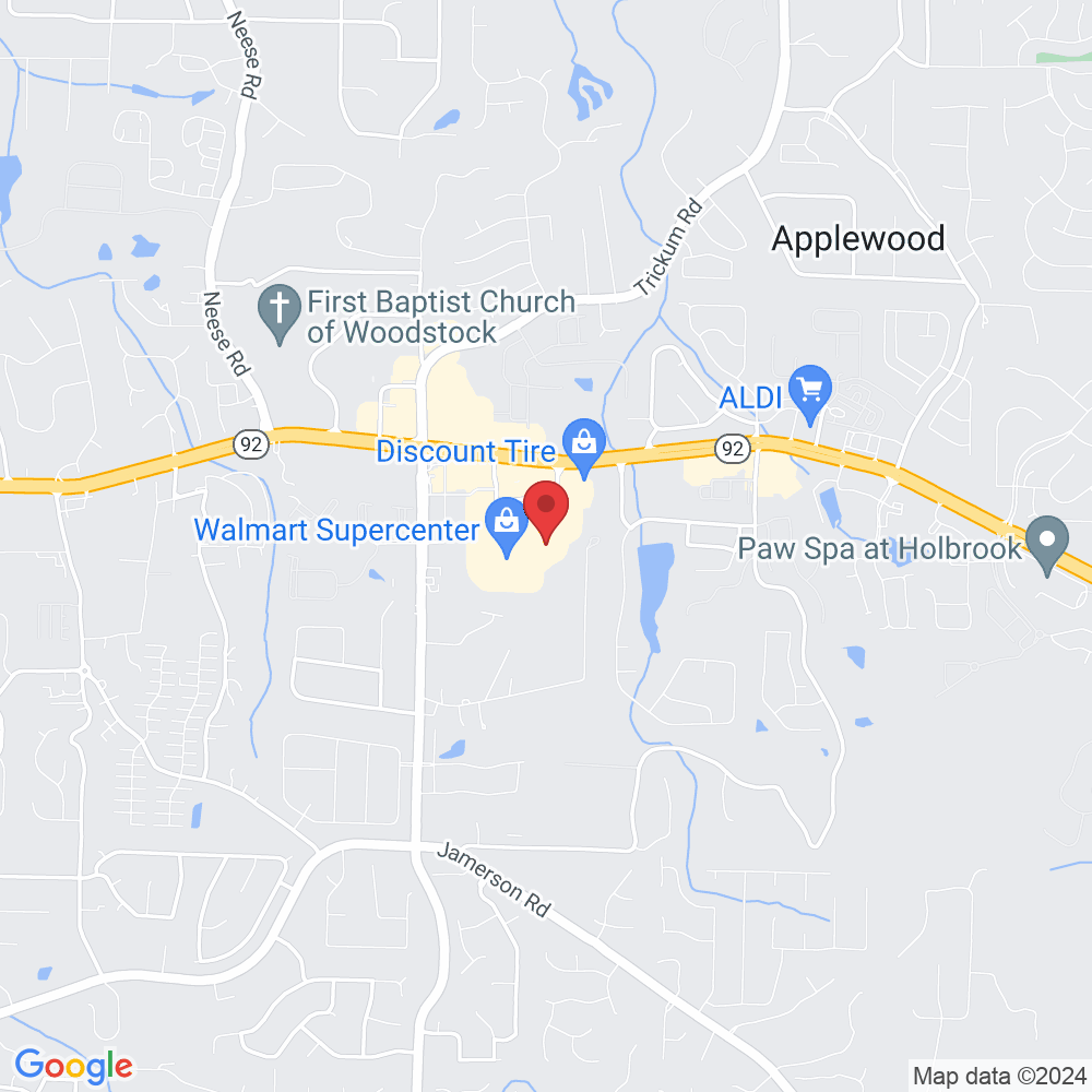 12184 Hwy 92 suite 110, Woodstock, GA 30188, USA