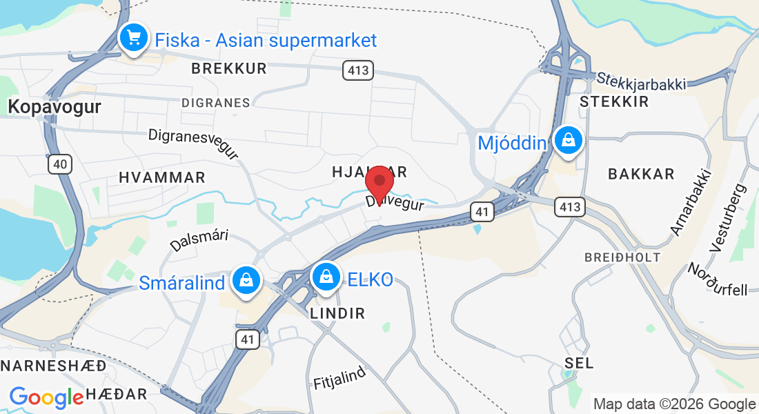 Dalvegur 26, 201 Kópavogur, Iceland
