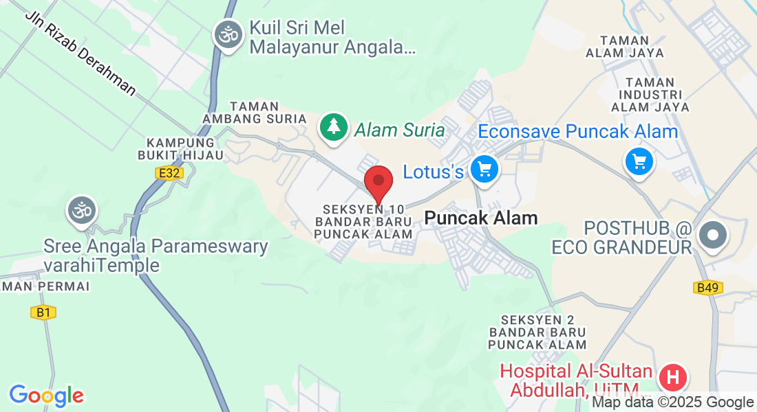 7-1, Jalan Dataran Suria 15/7/1, 42300 Puncak Alam, Selangor, Malaysia