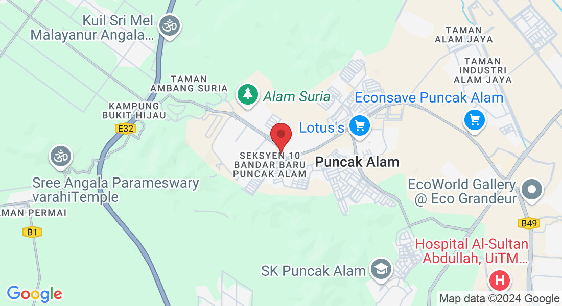 7-1, Jalan Dataran Suria 15/7/1, 42300 Puncak Alam, Selangor, Malaysia