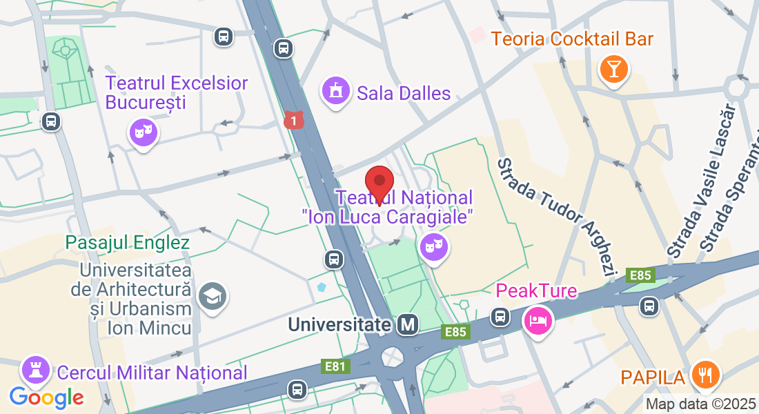 Bulevardul Nicolae Bălcescu 4, București 010051, Romania