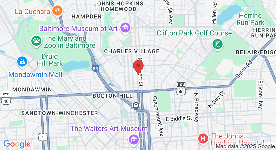 100 E 23rd St, Baltimore, MD 21218, USA