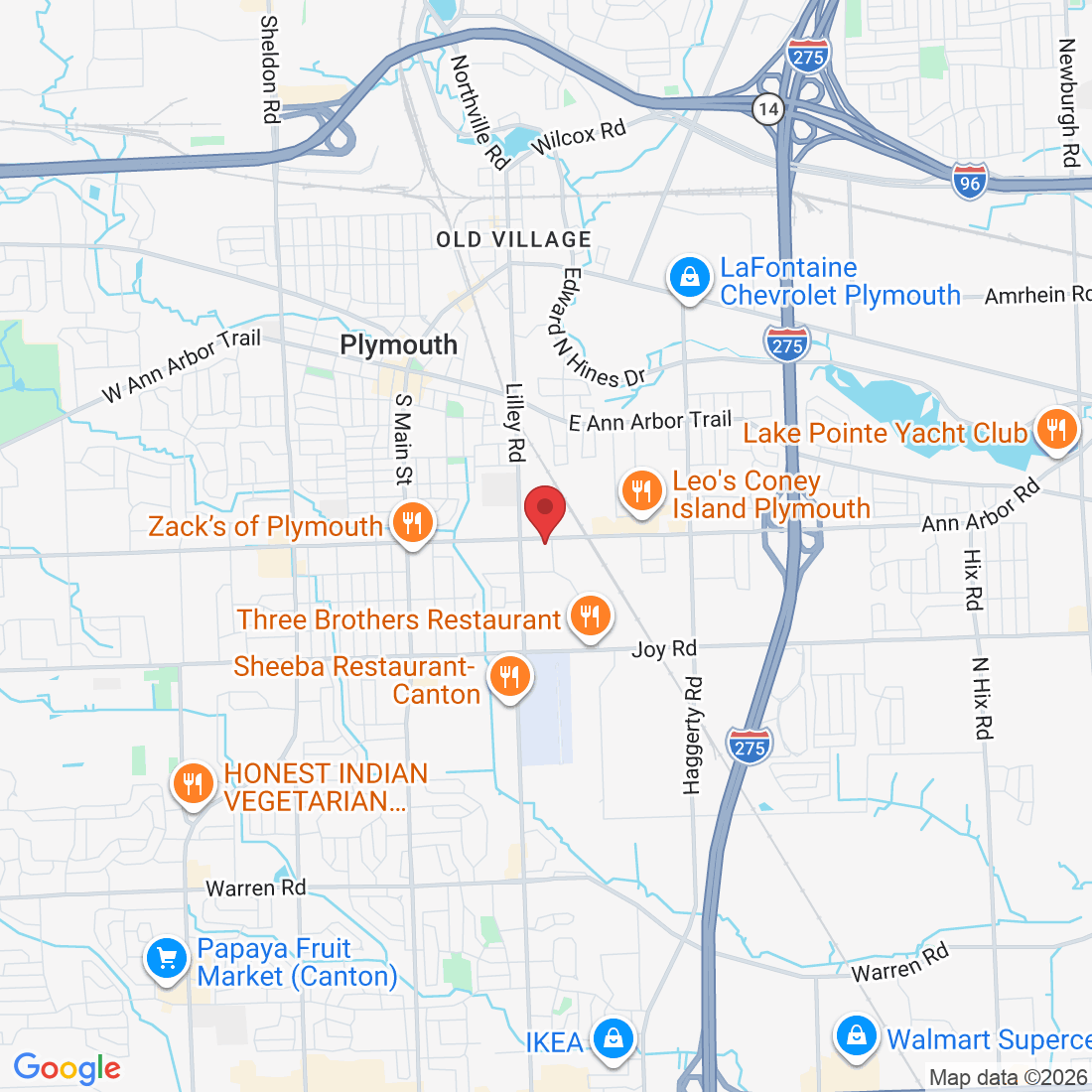 42173 Ann Arbor Rd, Plymouth, MI 48170, USA