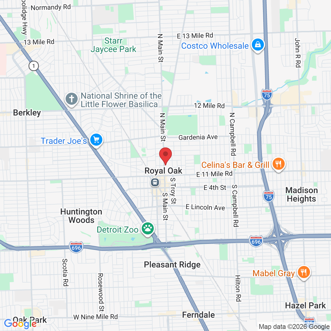 418 N Main St 2nd floor, Royal Oak, MI 48067, USA