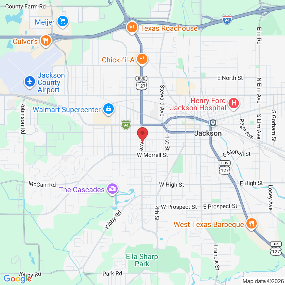 515 S W Ave, Jackson, MI 49203, USA