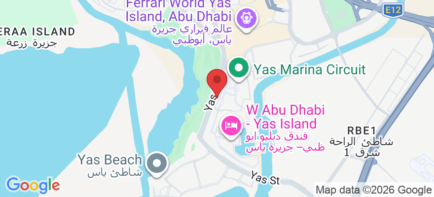 West Entrance - Gate 20 Yas Leisure Dr - Yas Island - YS1 - Abu Dhabi - United Arab Emirates
