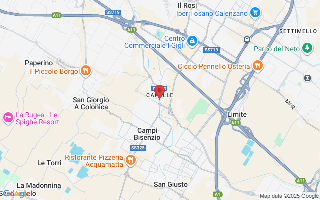 Via dei Confini, 25, 50013 Campi Bisenzio FI, Italia