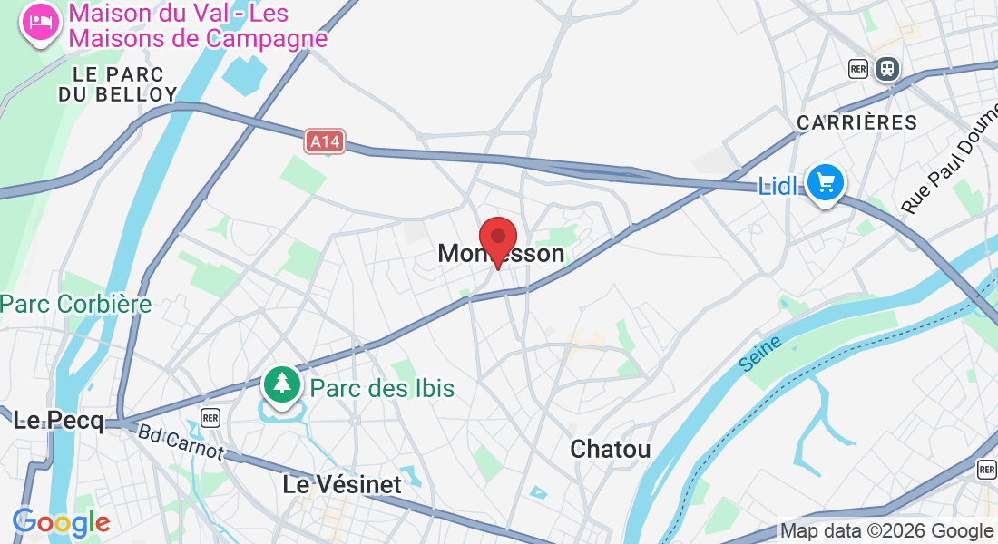 2 Rue Maurice Berteaux, 78360 Montesson, France