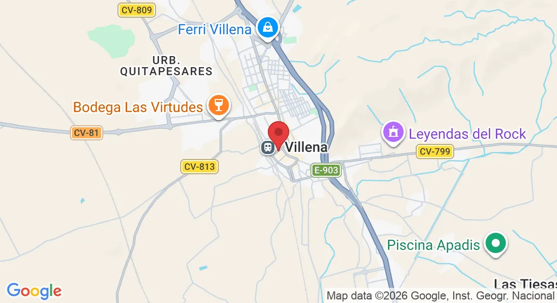 Calle Joaquín María López, 35, 03400 Villena, Alicante, España