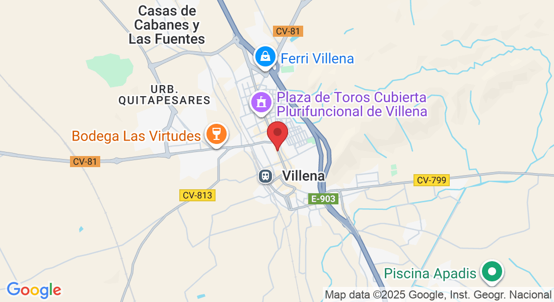 Av. Constitución, 53A, local 1, 03400 Villena, Alicante, España