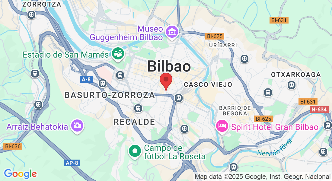 San Mames Zumarkalea, 16, Abando, 48010 Bilbao, Bizkaia, España