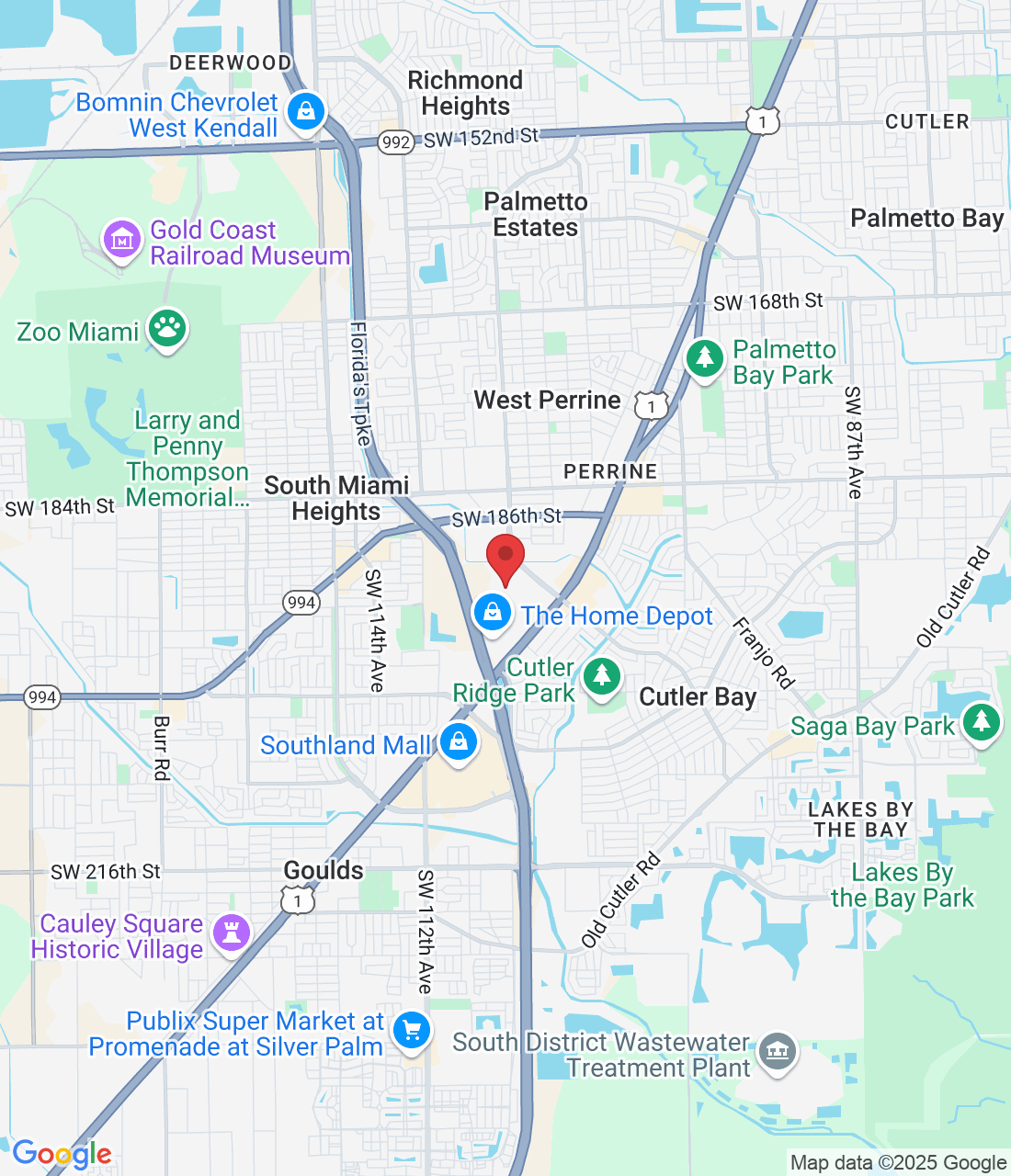 10700 SW 190th St, Cutler Bay, FL 33157, USA