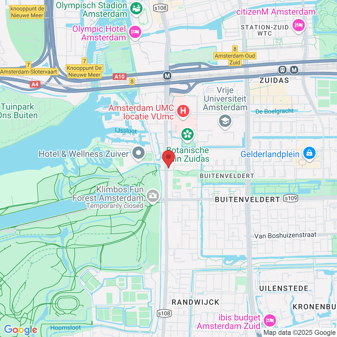 Amstelveenseweg 689, 1081 JD Amsterdam, Nederland