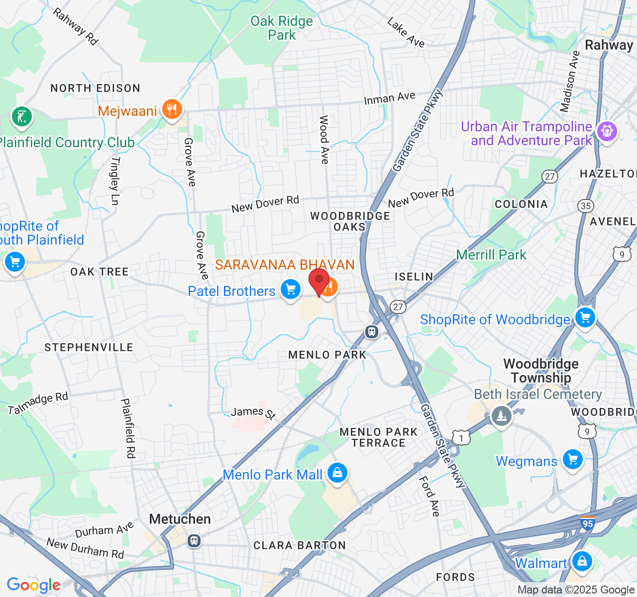 1655 Oak Tree Rd, Edison, NJ 08820, USA