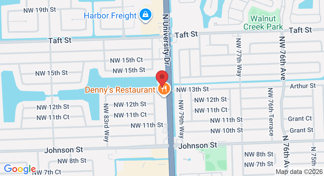 1300 N University Dr, Pembroke Pines, FL 33024, USA