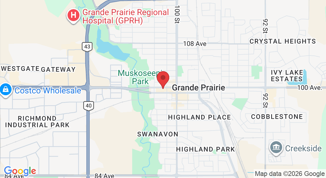 10111 100 Ave., Grande Prairie, AB T8V 0V4, Canada