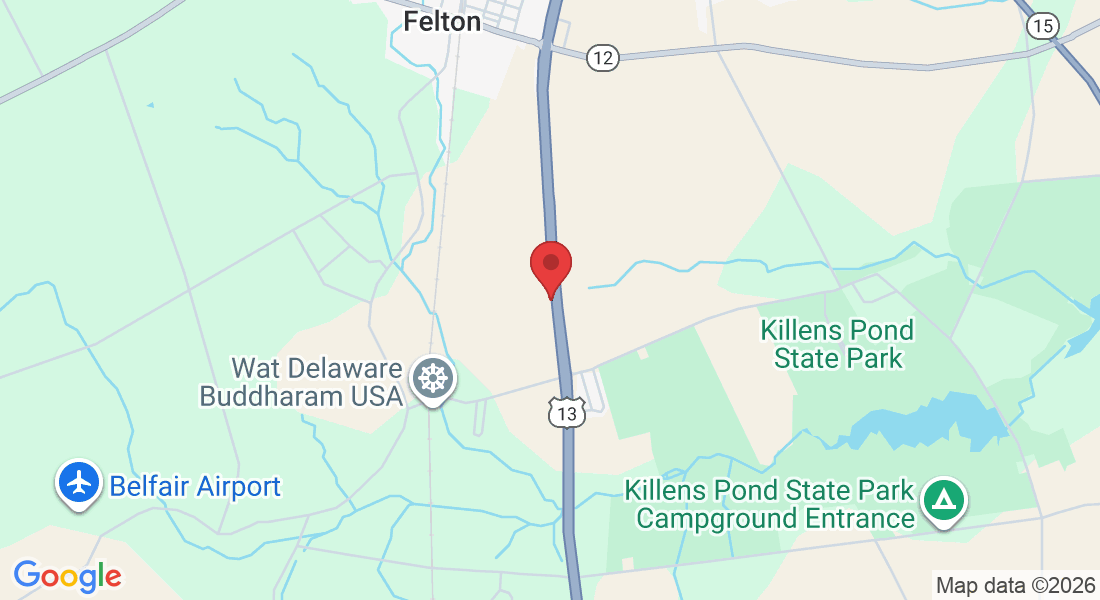 12600 S Dupont Hwy, Felton, DE 19943, USA