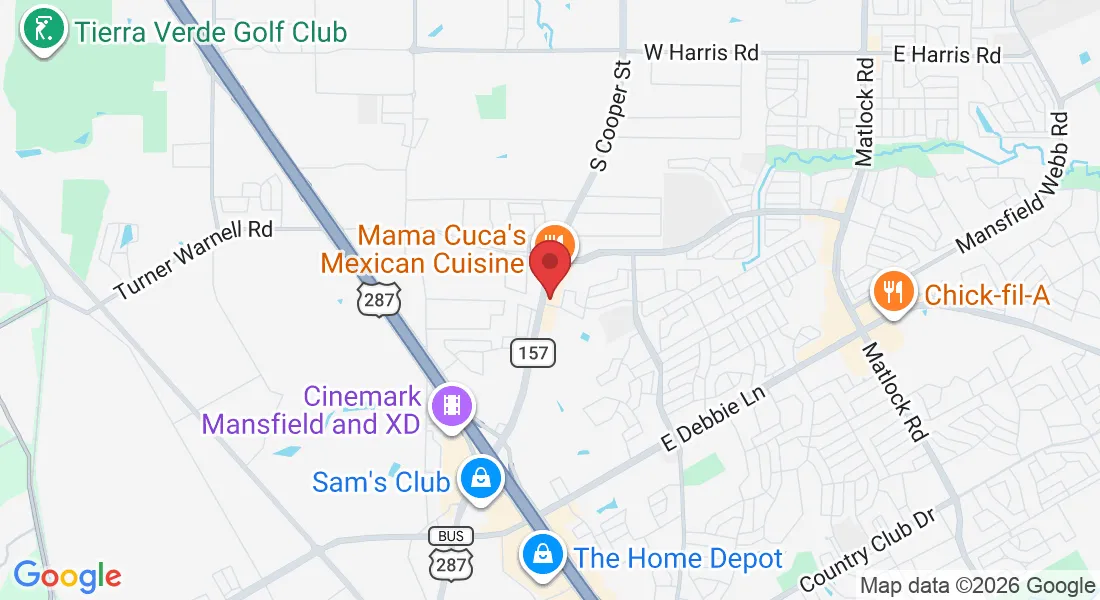 2840 FM157 ste 118, Mansfield, TX 76063, USA