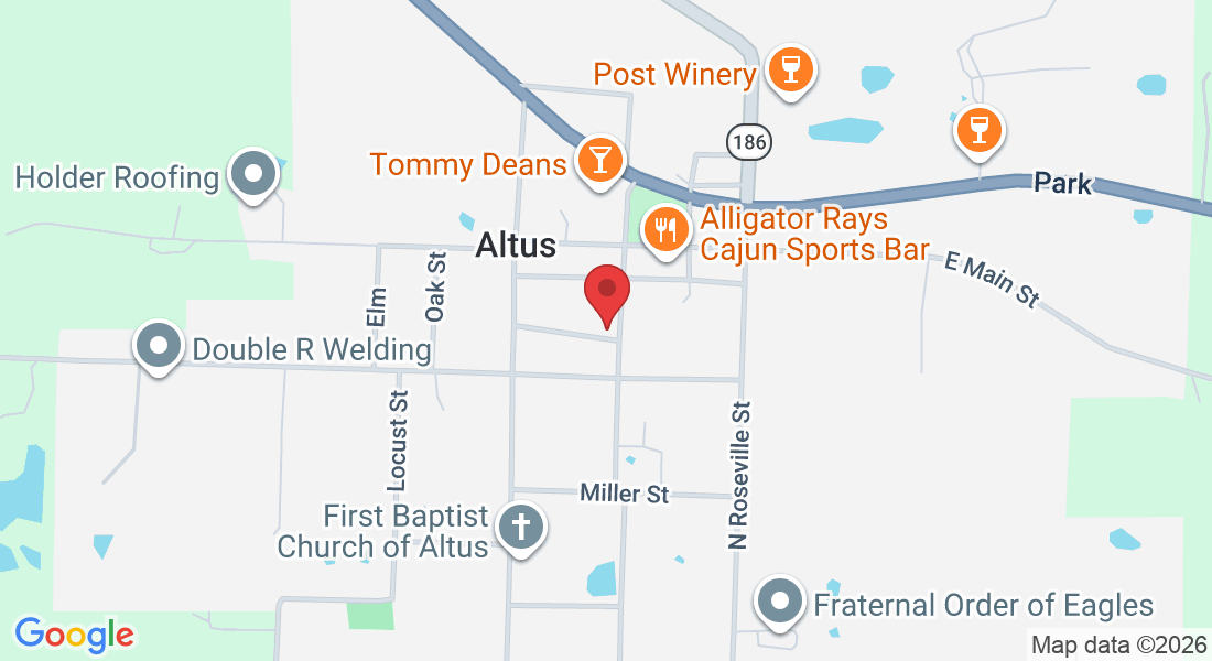 1421 Hendrix St, Altus, AR 72821, USA