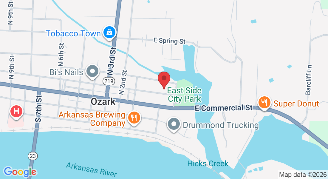 122 E College St, Ozark, AR 72949, USA
