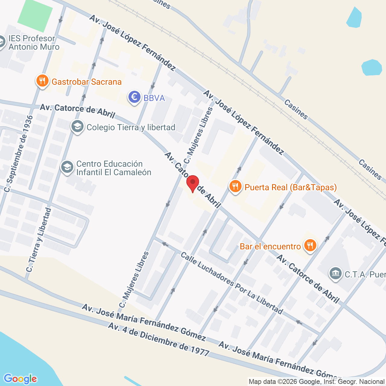 Av. Catorce de Abril, 65, 11510 Puerto Real, Cádiz, España