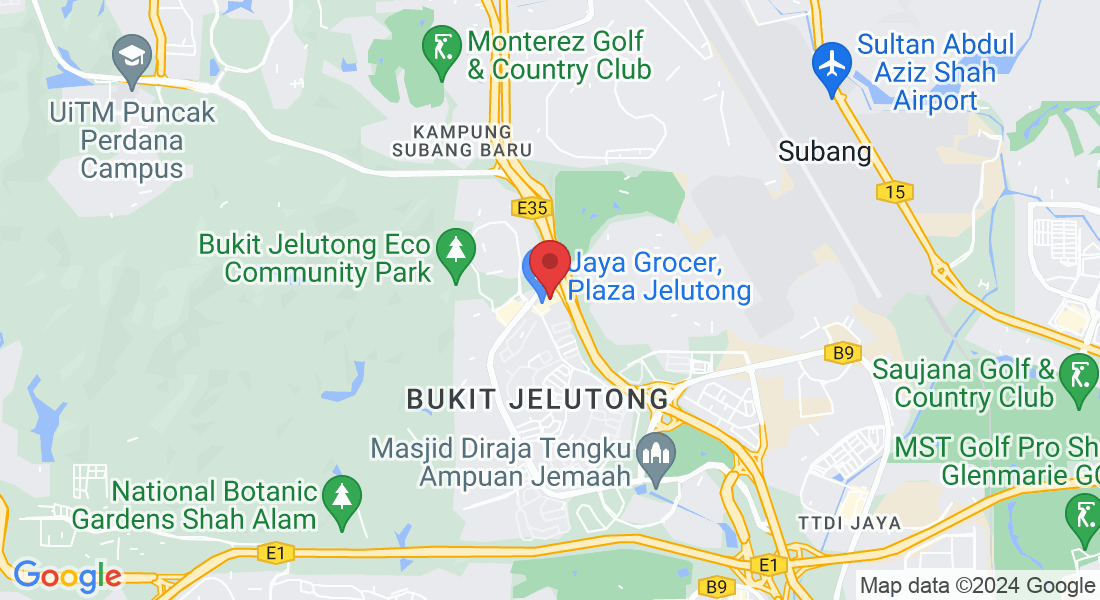 Plaza Jelutong, 5c, Persiaran Gerbang Utama, Bukit Jelutong, 40150 Shah Alam, Selangor, Malaysia