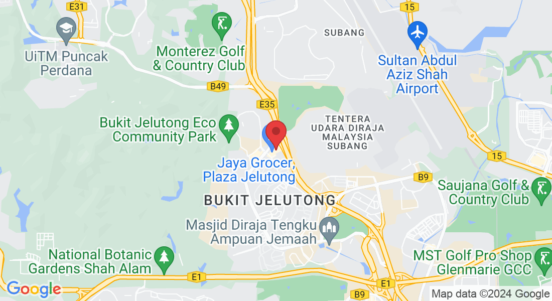 Plaza Jelutong, 5c, Persiaran Gerbang Utama, Bukit Jelutong, 40150 Shah Alam, Selangor, Malaysia