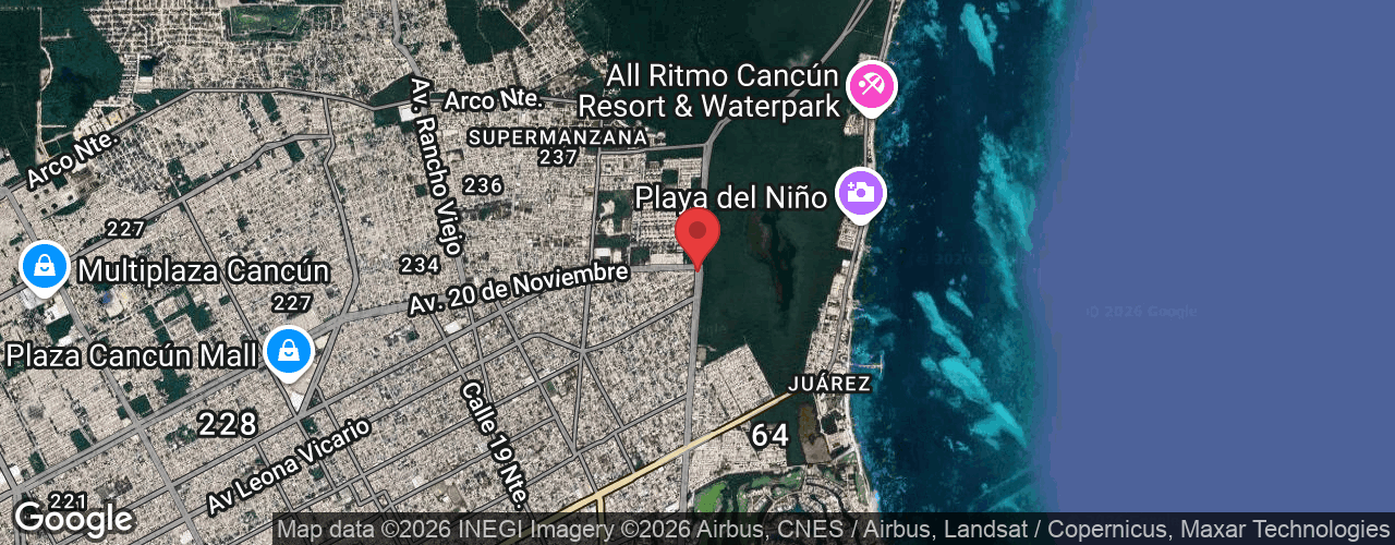 Av. Bonampak Supermanzana 76, Cancun, Cancún, Q.R., Mexico