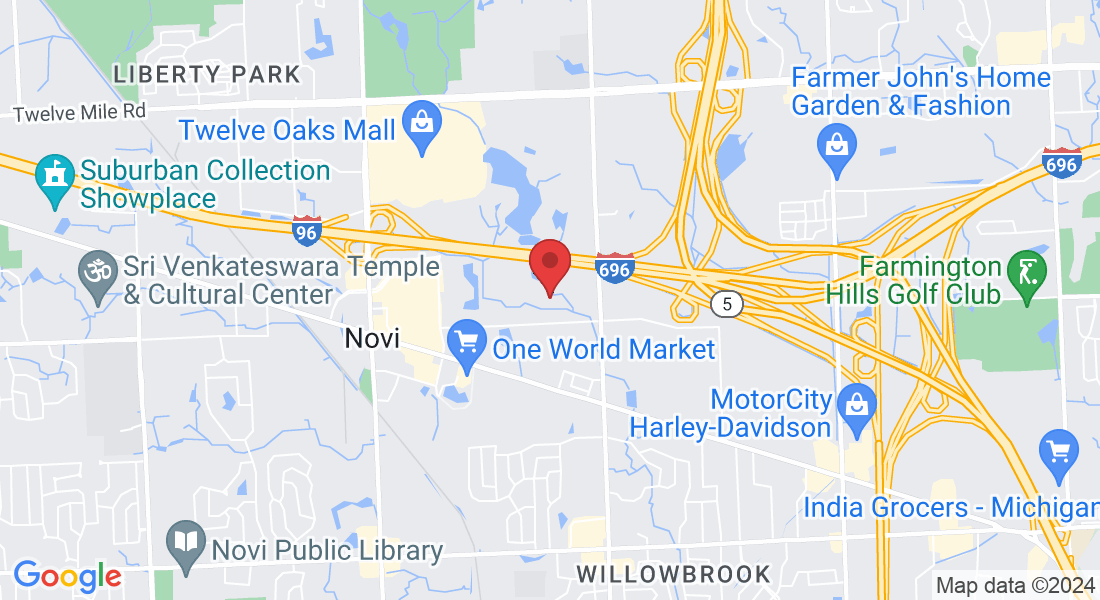 41850 W 11 Mile Rd, Novi, MI 48375, USA