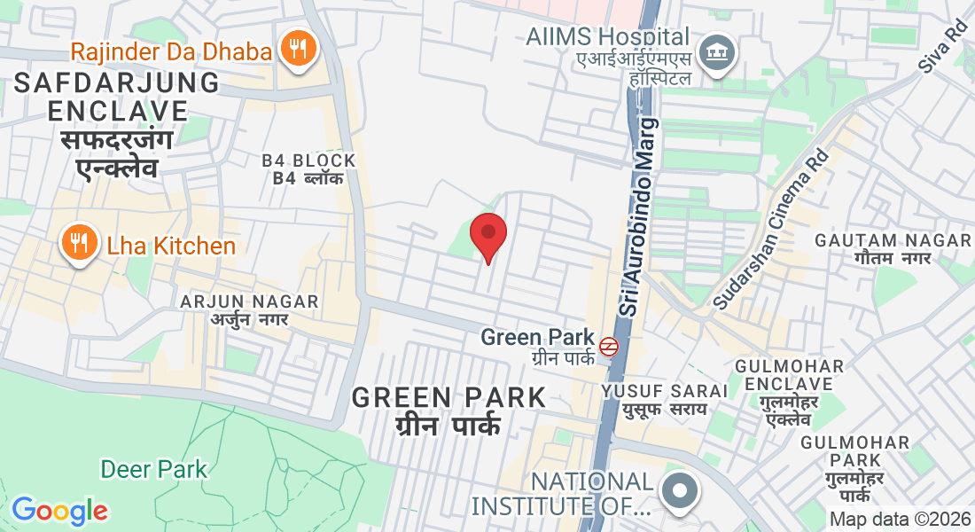 N-5, Block N, Green Park Extension, Green Park, New Delhi, Delhi 110016, India