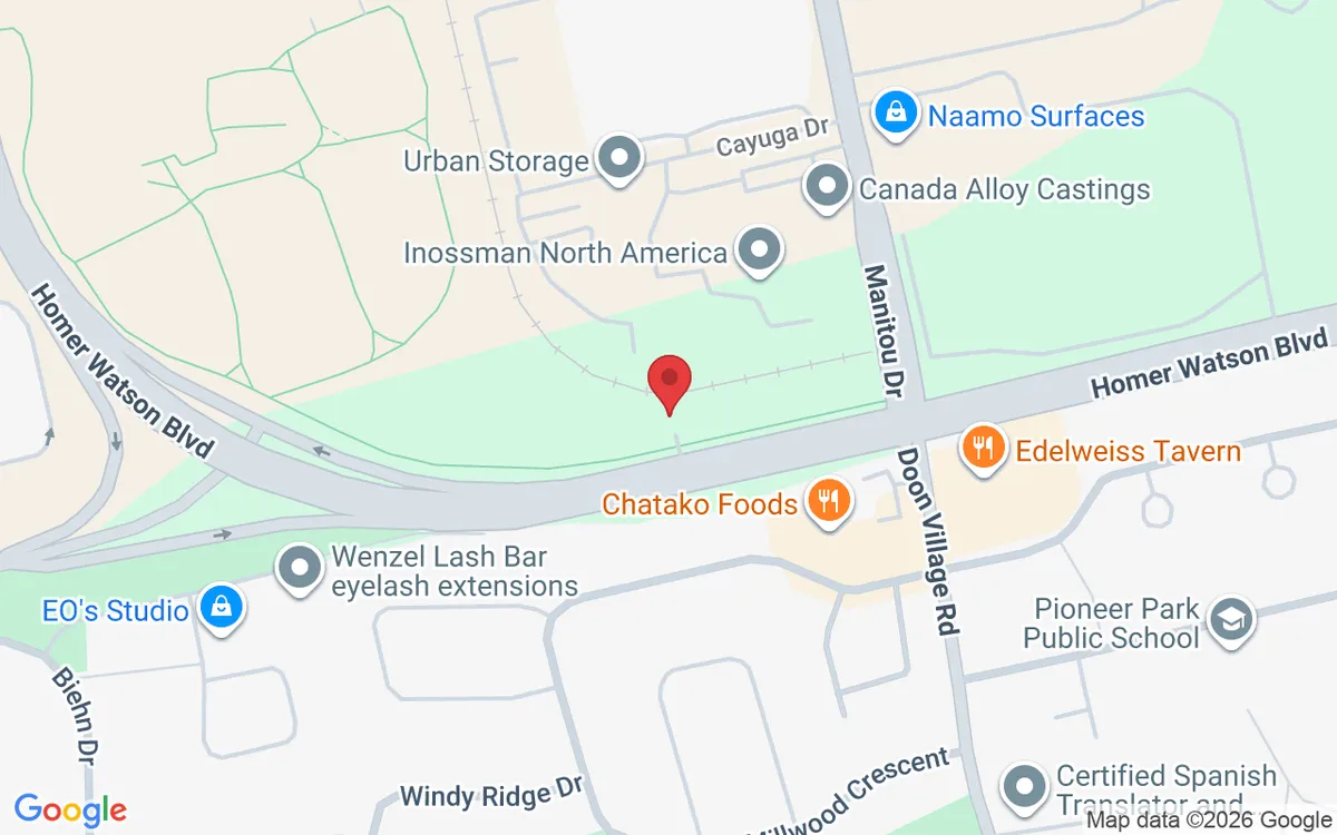 1225 Homer Watson Blvd, Kitchener, ON N2C 0E5, Canada