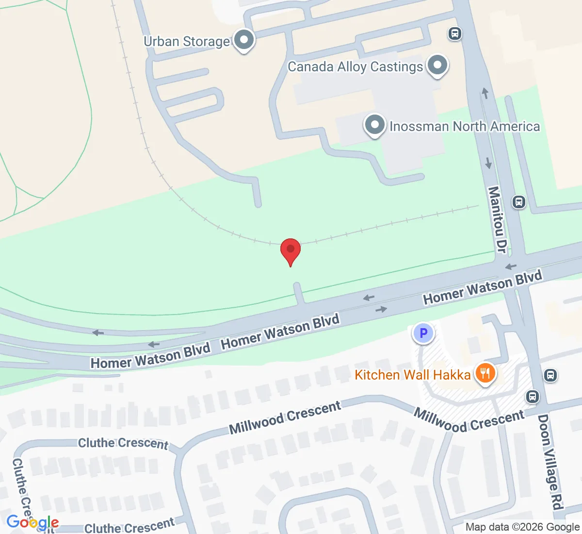 1225 Homer Watson Blvd, Kitchener, ON N2C 0E5, Canada