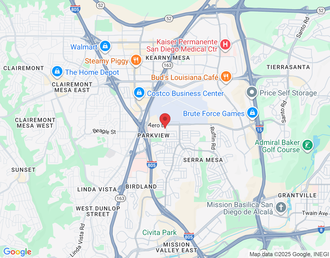 3630 Afton Rd, San Diego, CA 92123, USA