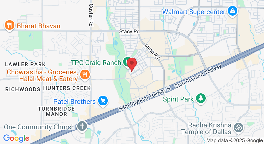 7951 Collin McKinney Pkwy suite 1575, McKinney, TX 75070, USA