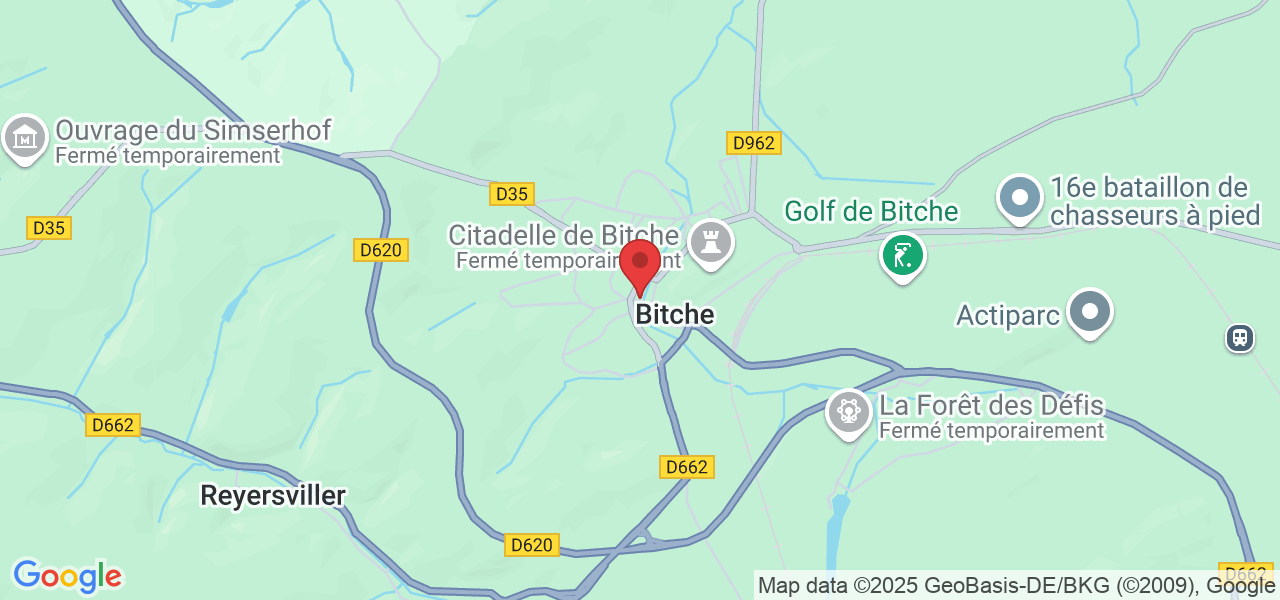 1 Av. Général de Gaulle, 57230 Bitche, France
