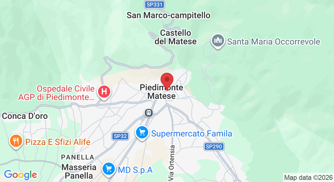 P.za Roma, 7, 81016 Piedimonte Matese CE, Italia