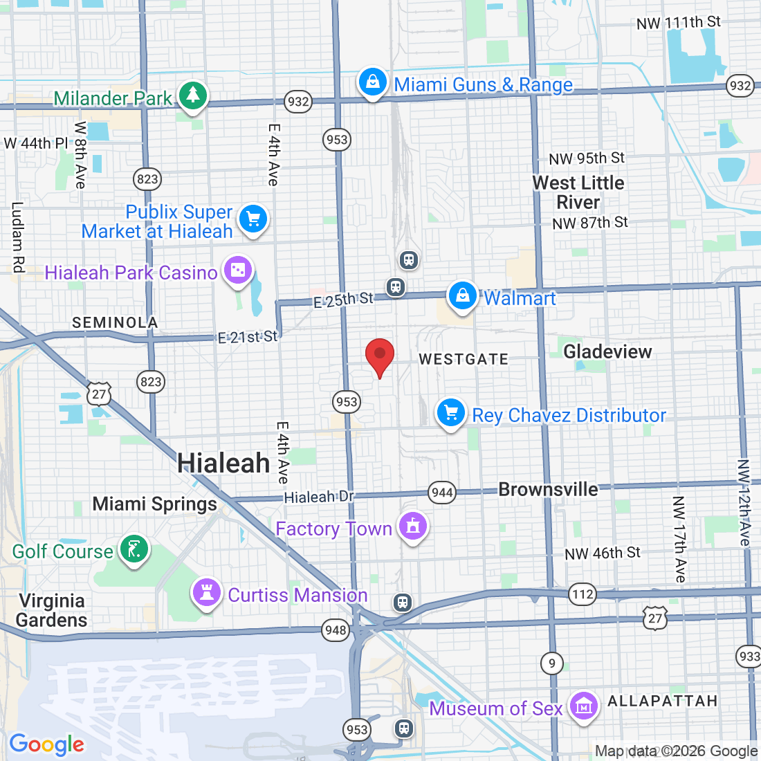 1000 E 15th St, Hialeah, FL 33010, USA