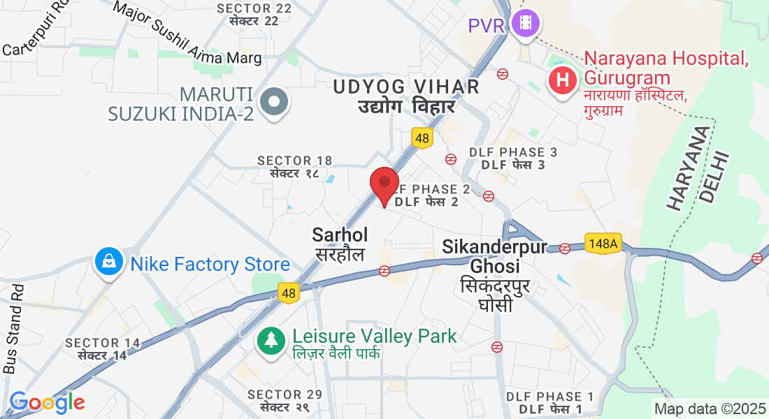 146, Akashneem Marg, DLF Phase 2, Sector 25, Gurugram, Haryana 122022, India