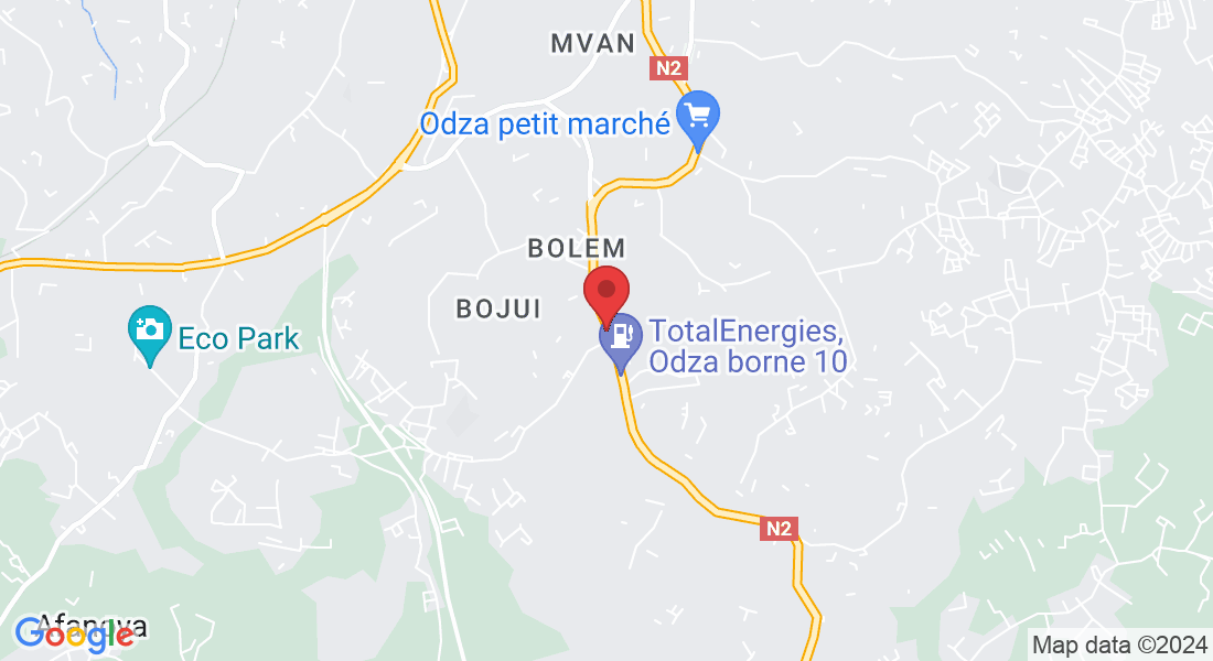 QGQF+R98, Yaoundé, Cameroun