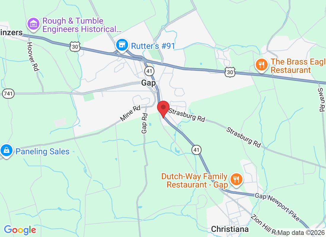 24 PA-41, Gap, PA 17527, USA