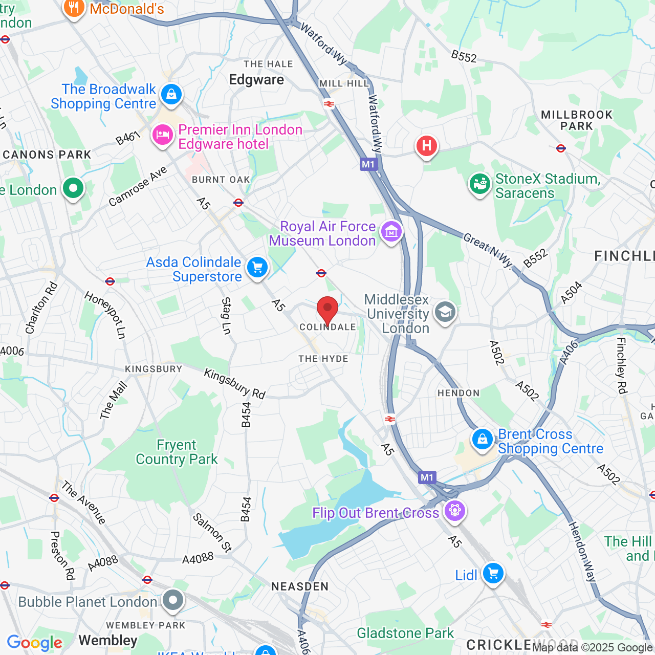 Colindale, Edgware, London NW9, UK