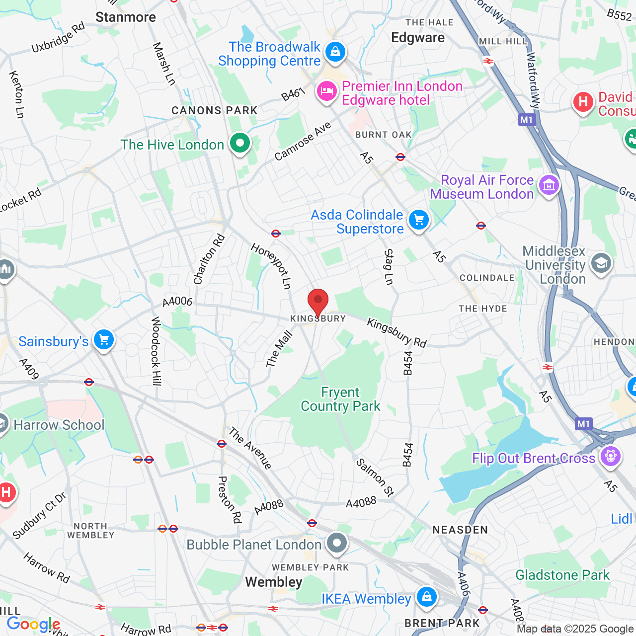 Kingsbury, Harrow, London NW9, UK