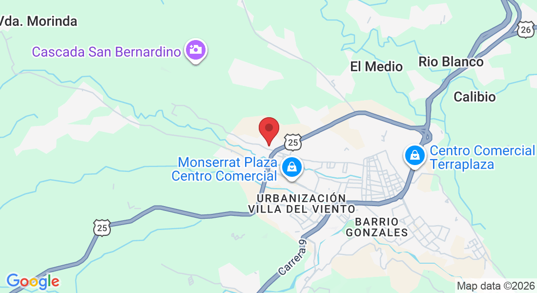 FCR7+FGX, Popayán, Cauca, Colombia