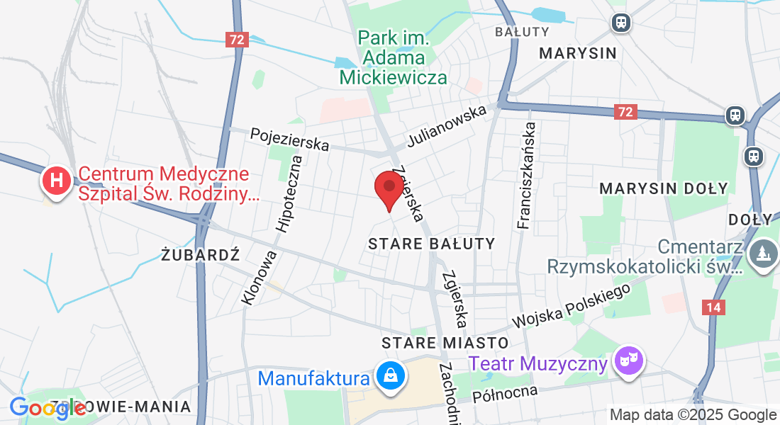 Urzędnicza, 90-001 Łódź, Poland