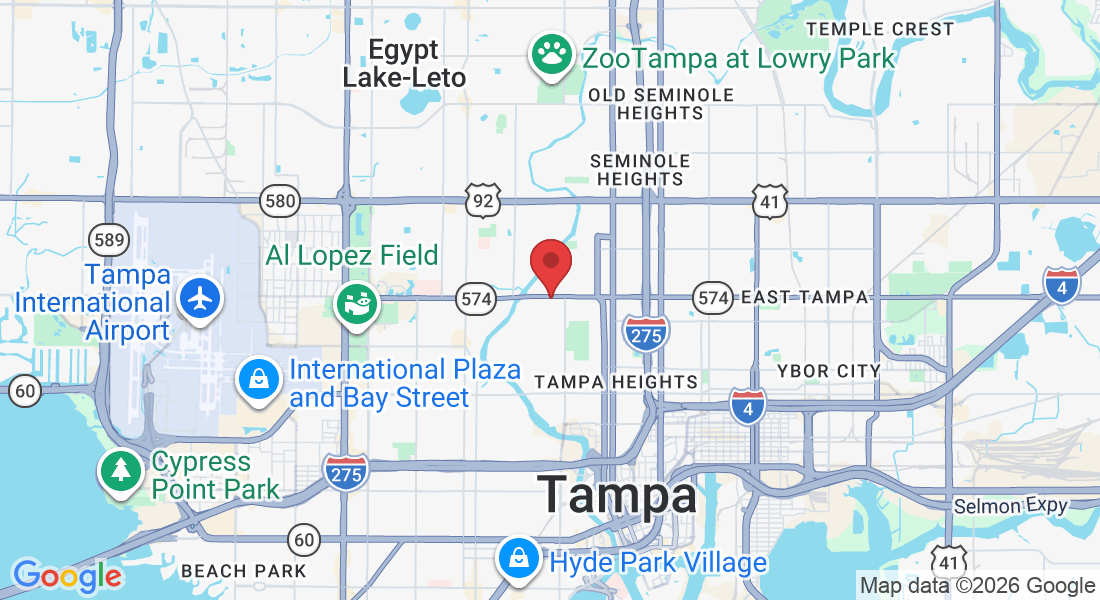 800 W Dr Martin Luther King Jr Blvd, Tampa, FL 33603, USA