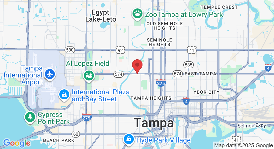 800 W Dr Martin Luther King Jr Blvd Suite #3, Tampa, FL 33603, USA