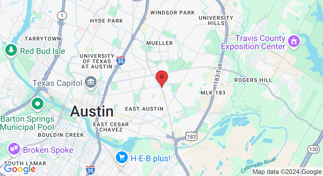 1181 Airport Blvd #110, Austin, TX 78702, USA