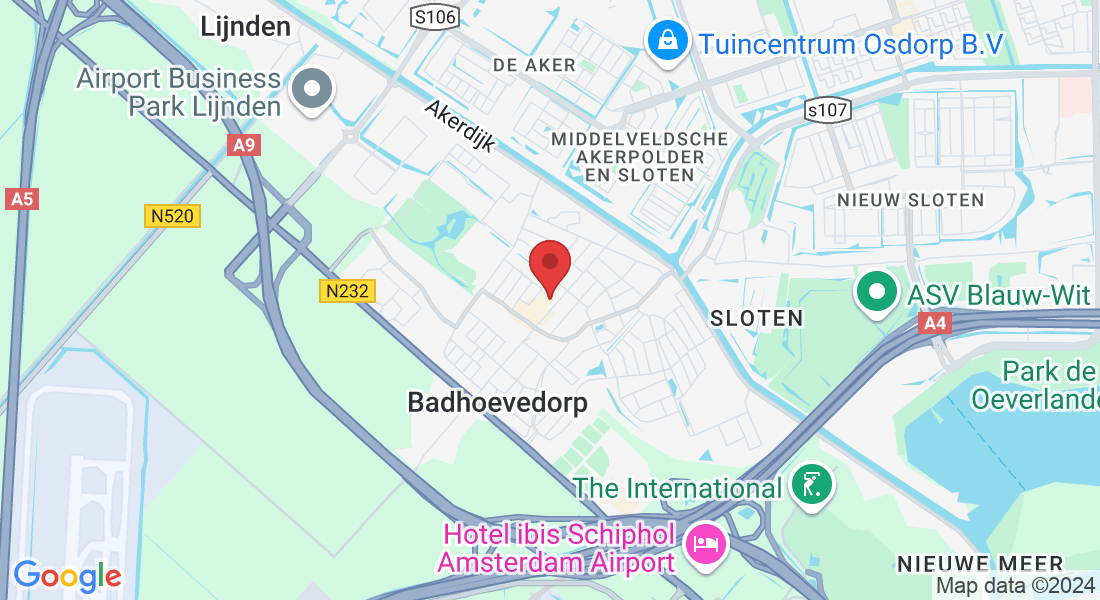 Sloterweg 93, 1171 CH Badhoevedorp, Nederland