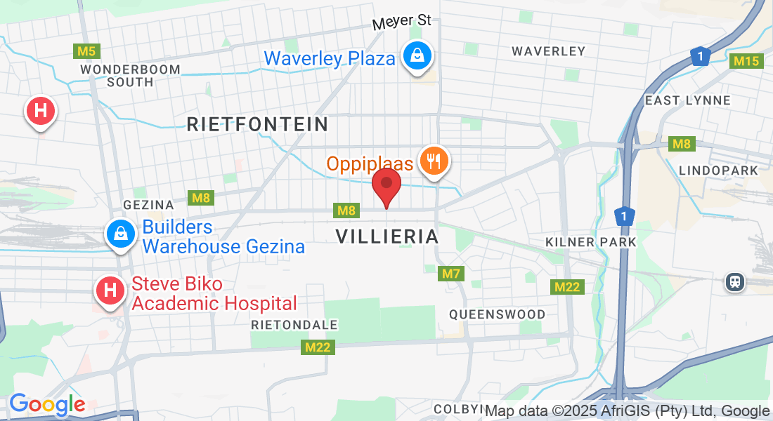 Villieria, Pretoria, 0186, South Africa